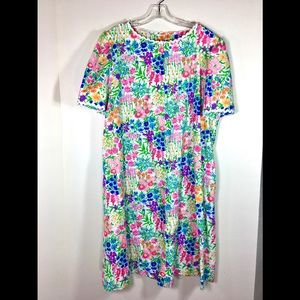 Vintage Duster Lounger Robe Floral Sz. 3x